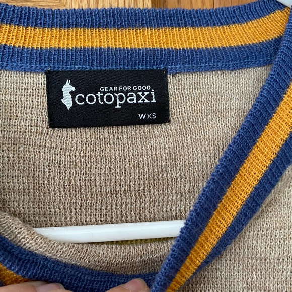 Cotopaxi sweater with mesh back the libre sweater - Picture 3 of 3